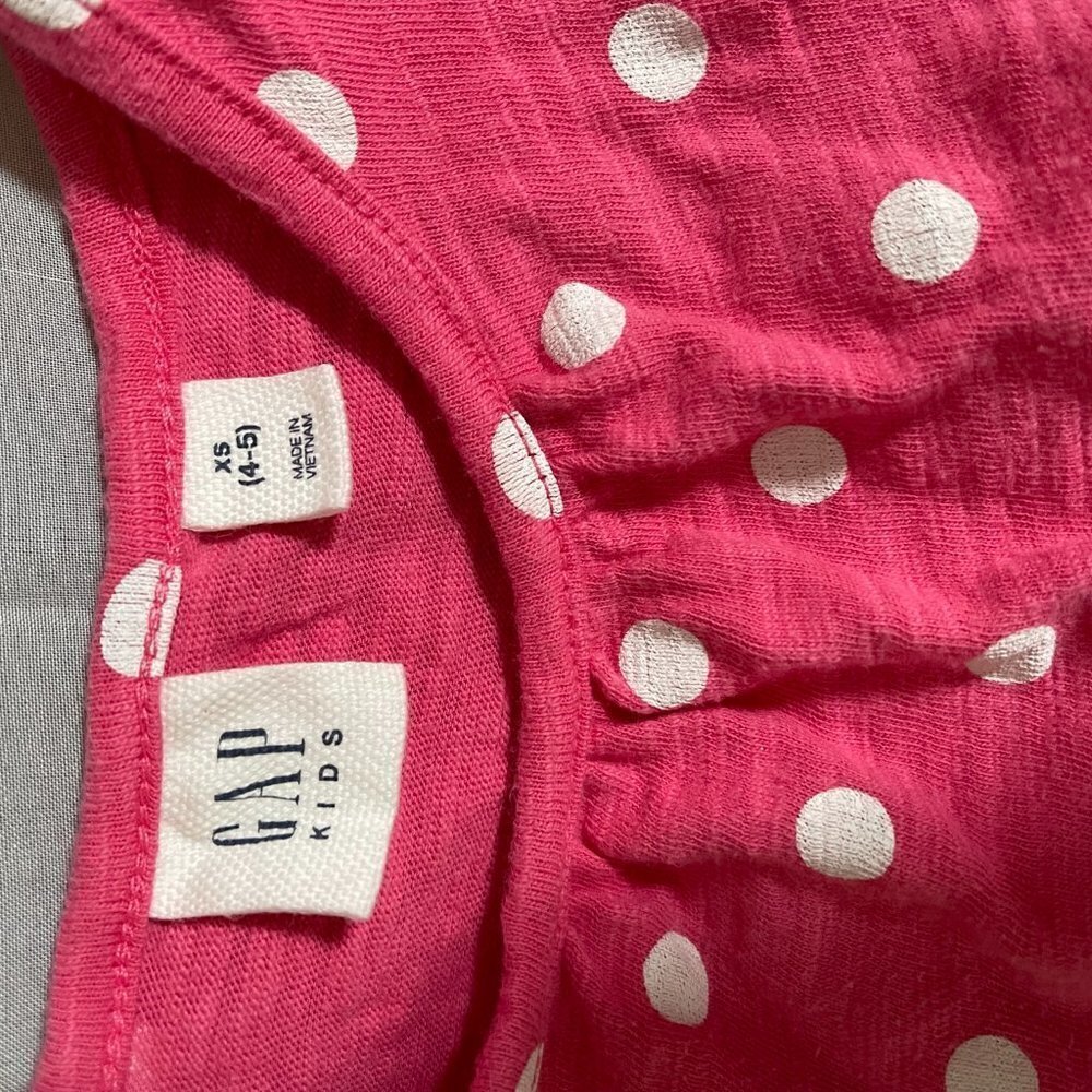 GAP Kids Tee Shirt Top Girls Gapkids Summer Spring Youth Size XS (4-5) - Picture 3 of 6
